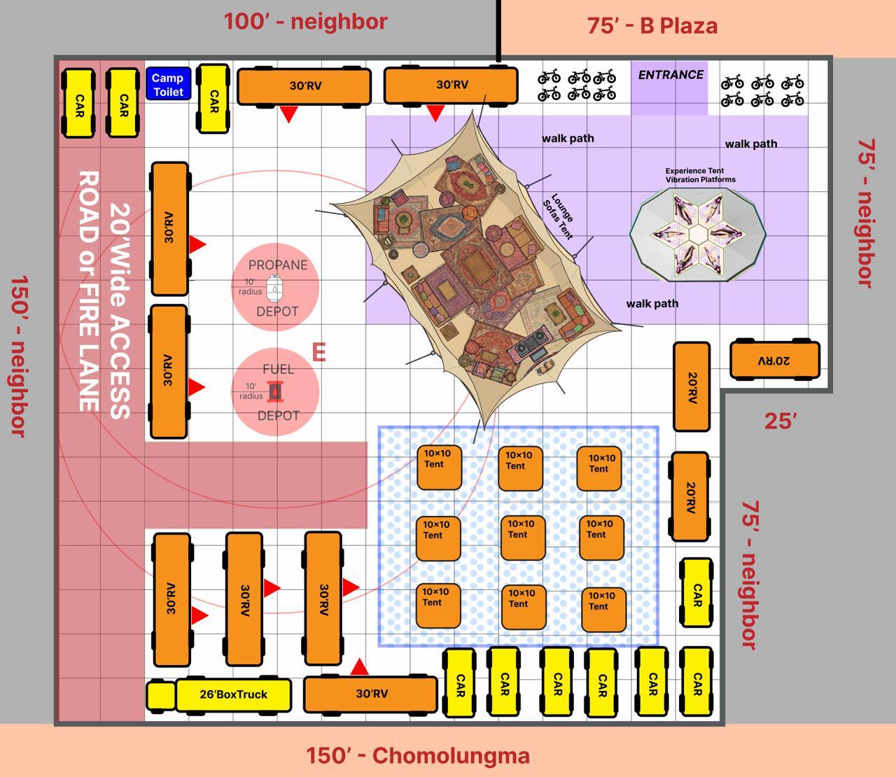 Camp Map